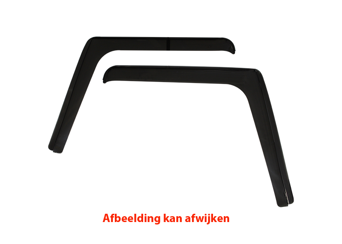 Side Window Deflectors Long Model for MAN TGE & Volkswagen Crafter 2017+ | Tape Mounting