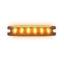 ULTRADUNNE 6-LED FLITSER - AMBER