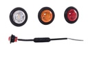 LED POSITIELICHT ROND ROOD 12/24V