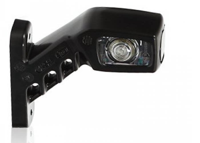 LED breedte haaks kort 130mm LINKS