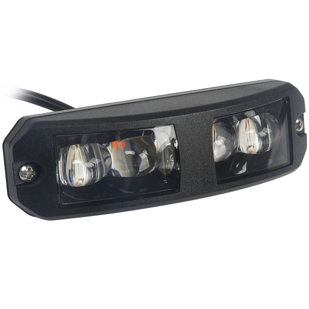 Lighthead 180° degrees AMBER LED 12-24V