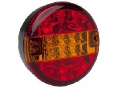 3-chamber taillight 12v-24v mounting