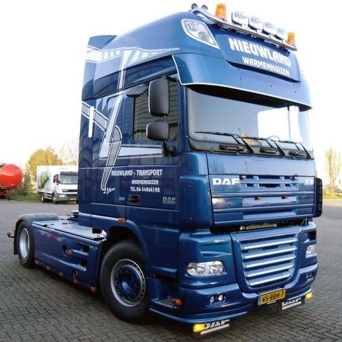 Bumperspoiler voor DAF XF105 - Talmu Geel