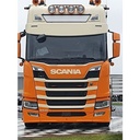 Zonneklep Scania NextGen | Gebogen Rand | 2 Lampgaten