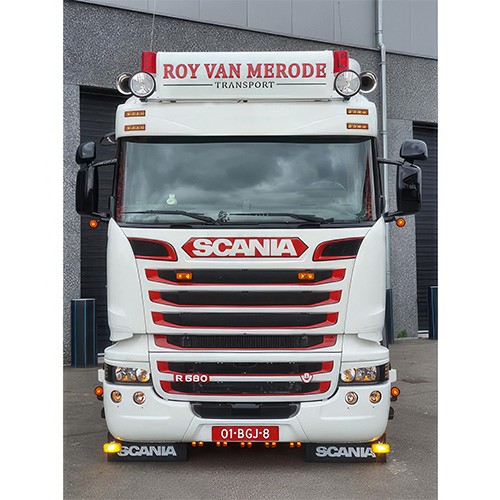 Zonneklep Scania Streamline - T 3A - TopLine - Met Horizontale Lijn - 4 L - SC-ST-3A-ML