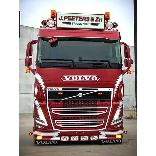 (FOR CAM) Volvo FH4/FH4B Polyester extended Sunvisor