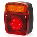 3-Chamber Trailer Taillight 12-24V