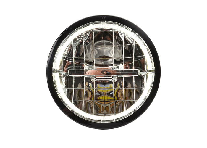 FULL LED Driving Light round 230mm 12/24v ring possition light