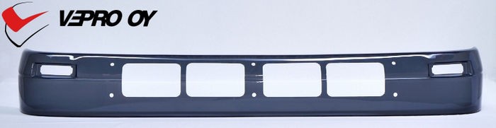 Acrylic Screen for XL-Sunvisor Scania 4 / R-series Highline with Cutouts for 2 Position Lights + 4 HeadLights