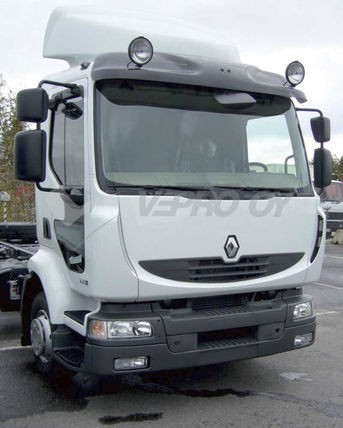 ZONNEKLEP RENAULT MIDLUM & D 2.1 /  VOLVO FL 2007+ - MET SPIEGEL