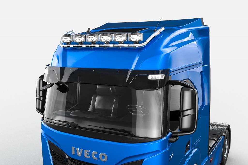 Metec Roof Light Bar WIDE Iveco S-Way with cables/clamps and LED