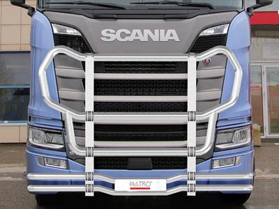 METEC Megabullbar Scania R with Steel Bumper