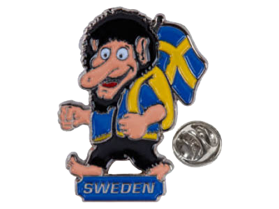 Pin - Sweden Troll