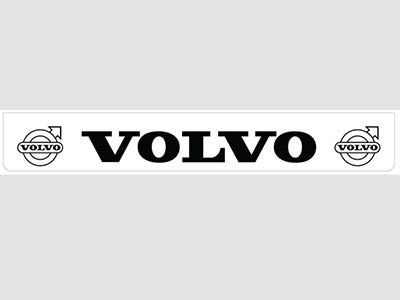 Mudflap Rear Bumper for Volvo | White with Black print | 238x35cm