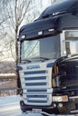 Plexi voor Zonneklep Scania 4 / R(-2013) NORMAL/HIGHLINE - 2 MARKEER- & 2 VERSTRALERLICHTEN