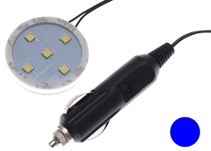 Poppy LED Lamp 12 - 24V Blue