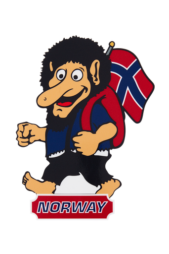 [500652] Norway Troll - Sticker