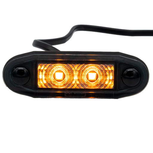 [46354500-AS] Boreman Easy-Fit LED Position Light - Amber (smoke lens)