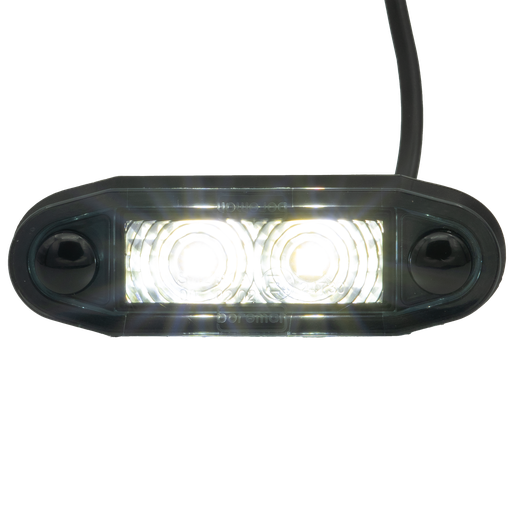 [46354500-CS] Boreman Easy-Fit LED Position Light - White (smoke lens)