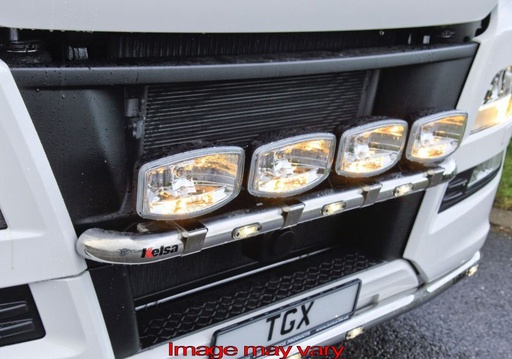 [82MMBS10] RVS MiniBar MAN TGX Euro 6 met kunstof bumper