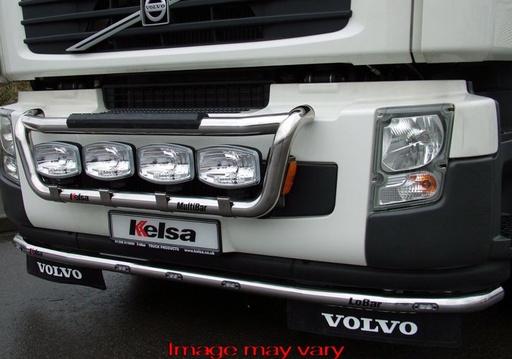 [82VLS05/A] FE LOBAR MET ORANJE LED'S RVS