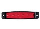 [463560006] DASTERI MARKEERVERLICHTING 6-LED 24V - ROOD