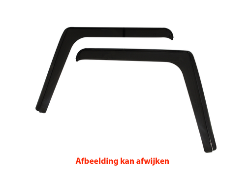 [43215872] Side Window Deflectors Long Model for MAN TGE & Volkswagen Crafter 2017+ | Tape Mounting