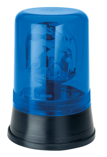 [4635595B] AEB "595" zwaailamp 24V - blauw lampglas