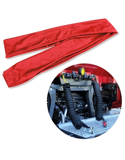 [529975] Sleeve for Electric/Air Hose Red