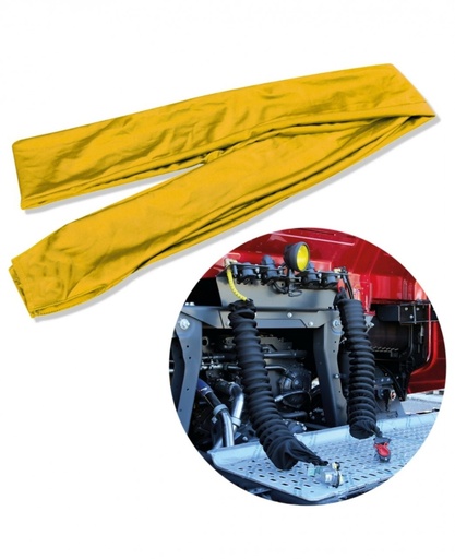 [529976] Air hose protective sleeve - yellow