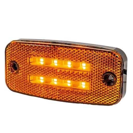 [5810134-5] LED Side Marker/Position Light + Indicator Orange 12-24V | 110x50mm 