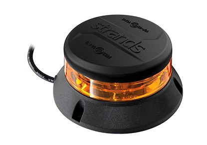 [5850930] AMBRA warning light orange LED 40W magnetic surface mounting