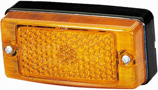 [463361001] Hella - Oranje markeringslamp met reflector