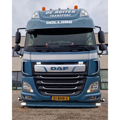 [2DFCFE6TLW] Bumper Spoiler for DAF CF Euro 6 - Talmu White