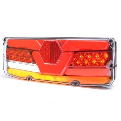 [580031401] 5-Chamber LED Tractor Taillight - Right - 12-24V E-approved