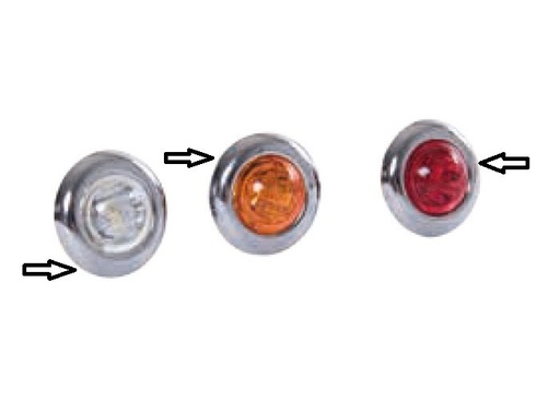 [46350237] Rubber for Round LED Position Light