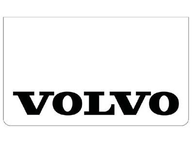 [46500512] Mudflap for Volvo | White with Black Print | 60x35cm