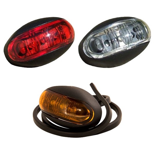 [5800170] Led position light 3 leds red